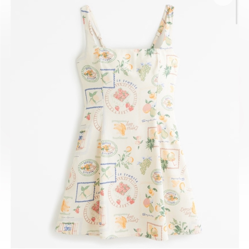 Abercrombie Square Neck Mini Dress - Size S